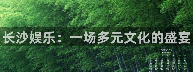 壹号app下载官网娱乐：长沙娱乐：一场多元文化的盛宴