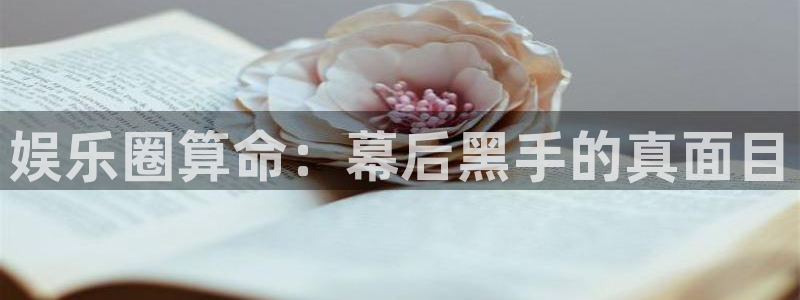 泰达娱乐平台官网登录入口：娱乐圈算命：幕后黑手的真面目